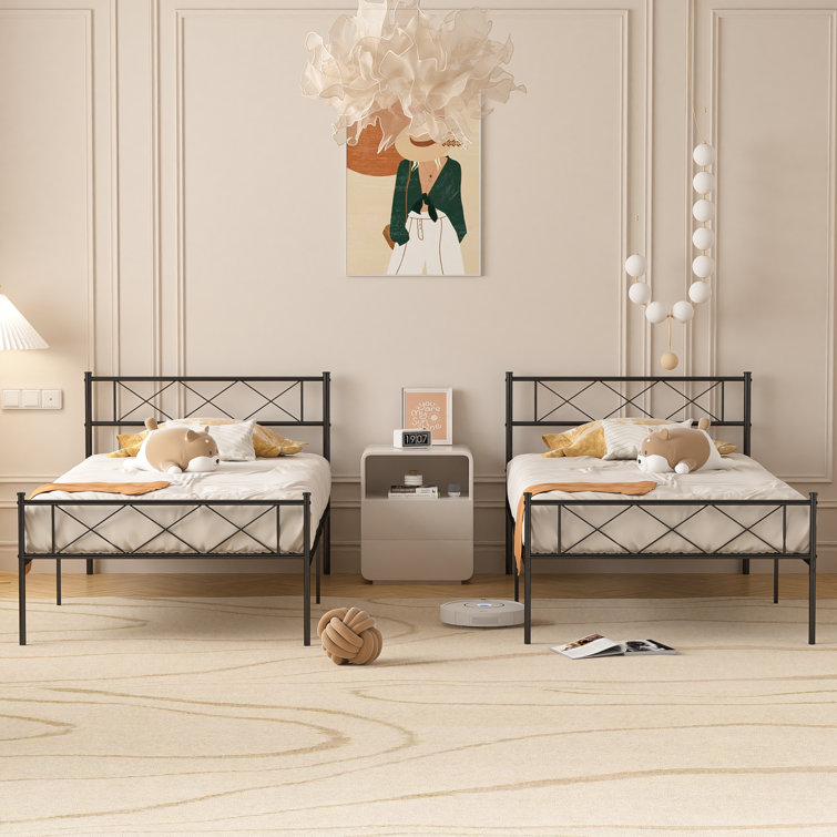 Metal farmhouse bedroom set deals
